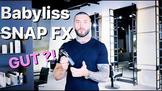 die neue BABYLISS SNAP FX Lohnt sich der Kauf  TEST [upl. by Inalem924]