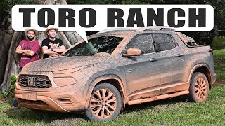 FIAT TORO 2023 na versão Rach 4x4 a Diesel Ela aguenta o tranco [upl. by Yemiaj]