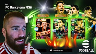 🔴 LIVE  eFootball 2025  Le Pack MSN 🔥 MESSI NEYMAR SUAREZ ⚡PACK OPENING 4000 coins [upl. by Greysun]