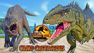 How Jurassic world should END OLD Trex vs Irex [upl. by Inele]