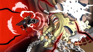 LOKI PUNCHED BY LUFFY Fan animation  One Piece Chapter 1131 [upl. by Noreht]