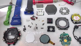 Whats inside a GPRB1000 GPS RANGEMAN series GShock watch [upl. by Adnilav]