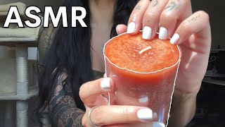 ASMR Fast Tapping Random Items plastic comb wooden spoon candles books honey [upl. by Eohce]