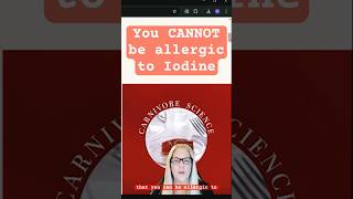 Iodine Allergy The Myth Busted [upl. by Erdman269]