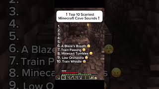 Most scary Minecraft Sound 😨minecraft gaming [upl. by Esinnej]