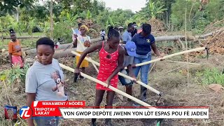 Yon gwoup depòte ki sòti an Repiblik Dominiken deside rete nan peyi a pou fè jaden pou yo manje [upl. by Akehsat216]