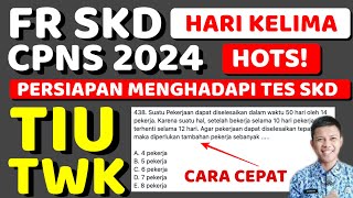 HARI KELIMA FR SKD CPNS 2024  SOAL TWK TIU TERSULIT [upl. by Nicol]