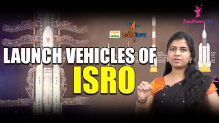 Launch Vehicles of ISRO  DrMamatha Mam  Fem Power IAS  isromissions upsc2025 upscprelims [upl. by Eldridge]