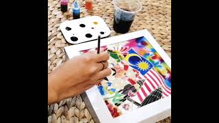 Batik DIY painting kit  Malaysia [upl. by Geraldine640]