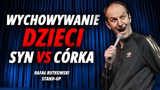 RAFAŁ RUTKOWSKI  Czym się różni wychowanie syna i córki  StandUp [upl. by Nwahc]