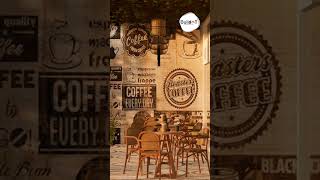 Cafe Roasted Beans interiordesign cafedesign cafe coffee [upl. by Akemak]