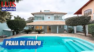 ÓTIMA CASA DUPLEX COM 5 SUÍTES NA PRAIA DE ITAIPU [upl. by Shiekh]