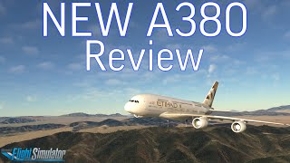 NEW MICROSOFT FLIGHT SIMULATOR A380 CREATED BY BREDOK  MY PERSONAL AND HONEST REVIEW [upl. by Nnylekoorb152]