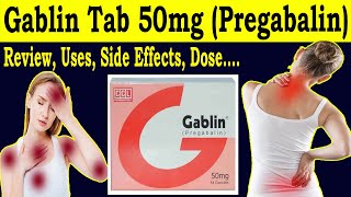 Pregabalin 50 mg  Gablin 50 mg tablet  Gablin tablet uses in urdu Uses Side Effects interaction [upl. by Galer747]