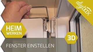 Fenster einstellen  3D [upl. by Emirak156]