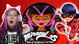 VOLPINA  Miraculous Ladybug S1 E24 REACTION  Zamber Reacts [upl. by Elletnahc]