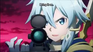 Shinon vs Subtilizer full battle scene  Sword Art Online Alicization War of Underworld part 2 [upl. by Amme]