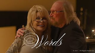 Barry Gibb wDolly Parton  Words Greenfields [upl. by Nalla]