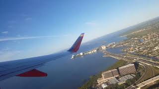 Tampa Airport  Taxi and Takeoff  January 2019 [upl. by Nelyak]