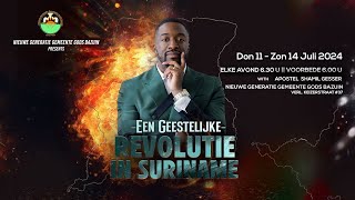 Geestelijke Revolutie in Suriname 13072024 [upl. by Mairam]