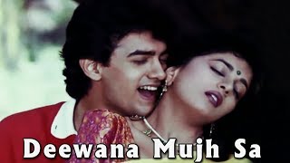 Deewana Mujh Sa Nahin  Aamir Madhuri Deewana Mujh Sa Nahin Song [upl. by Vieva745]