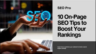 Boost Your Websites Ranking with this OnPage SEO Checklist [upl. by Adlitam937]