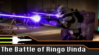 The Battle of Ringo Vinda  Star Wars Canon Lore  Battle Analysis [upl. by Arlette]