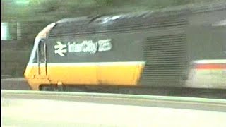 HSTs at 125mph and more at Goring Nr Reading 1989  BR Network SouthEast [upl. by Oidivo]