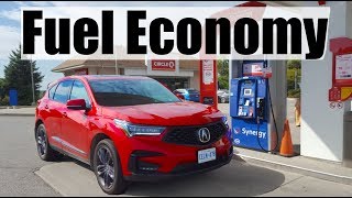 2022 Acura RDX  Fuel Economy MPG Review  Fill Up Costs [upl. by Alda]