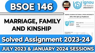 bsoe 146 solved assignment 202324  bsoe 146 assignment 202324  bsoe146 bsoe146ignou bsoe [upl. by Ocsirf]