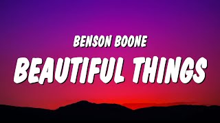 Benson Boone  Beautiful Things Lyrics [upl. by Glasgo987]