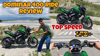 Dominar 400 short ride review  Dominar 400 top speed test 🚀😳 BIPIN [upl. by Heti]