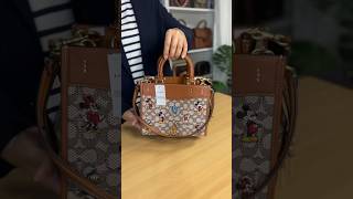 COACH x DISNEY ROGUE BAG UNBOXING [upl. by Narret686]