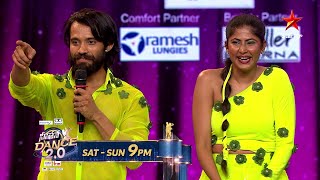 Neethone Dance 20  Promo  Neha amp Vishwa  Free Style  Sat amp Sun at 9 PM  Star Maa [upl. by Ferdy]