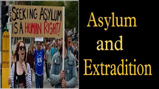 Asylum and Extradition  in Hindi [upl. by Pietje440]