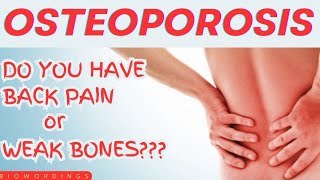 All about osteoporosis in 2 min by biowordings [upl. by Jollanta259]