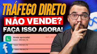 Esse erro não deixa você vender com Tráfego Direto no Facebook Ads [upl. by Anwahsal]