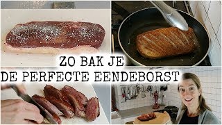 Eendeborst Zo bak je de perfecte eendeborst [upl. by Anaele]