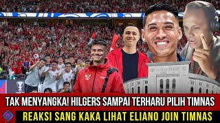 TAK MENYANGKA Mees Hilgers Sampai Terharu Pilih Timnas • Reaksi Sang Kaka Lihat Eliano Join Timnas [upl. by Agem64]