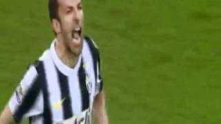 JuventusLazio 21 Alex Del Piero Fa Esplodere quotJuventus Stadiumquot [upl. by Kalk40]