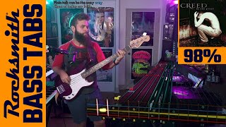 Creed－Pity For A Dime｜Rocksmith Bass Tabs E Std [upl. by Alrahc405]