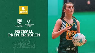 BUCS Netball Premier League  University of Nottingham vs Loughborough [upl. by Adnala139]