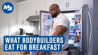 What Bodybuilders Eat For Breakfast  How Fouad quotHossquot Abiad Starts His Day [upl. by Oidacra]