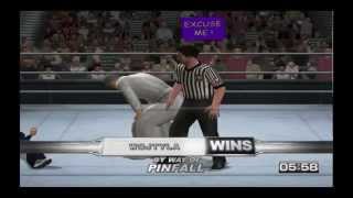 Jan Pawel 2 vs Magik Wykop WWE Championship 13 [upl. by Nivi353]