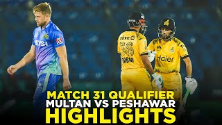 PSL 9  Full Highlights  Multan Sultans vs Peshawar Zalmi  Match 31  Qualifier  M2A1A [upl. by Meehyrb]