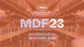 Marché du Film 2023 Trailer  Register Now [upl. by Alleirbag]