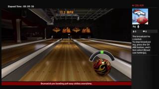 Brunswick pro bowling ps4 easy strikes [upl. by Ramej]