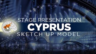 Eurovision Song Contest 2018  Stage Cyprus [upl. by Enoyrt]