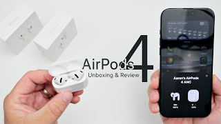 AirPods 4 with ANC Unboxing and Review [upl. by Harak210]