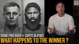 Sergei Pavlovich vs Curtis Blaydes what happens to the winner [upl. by Oderfigis]